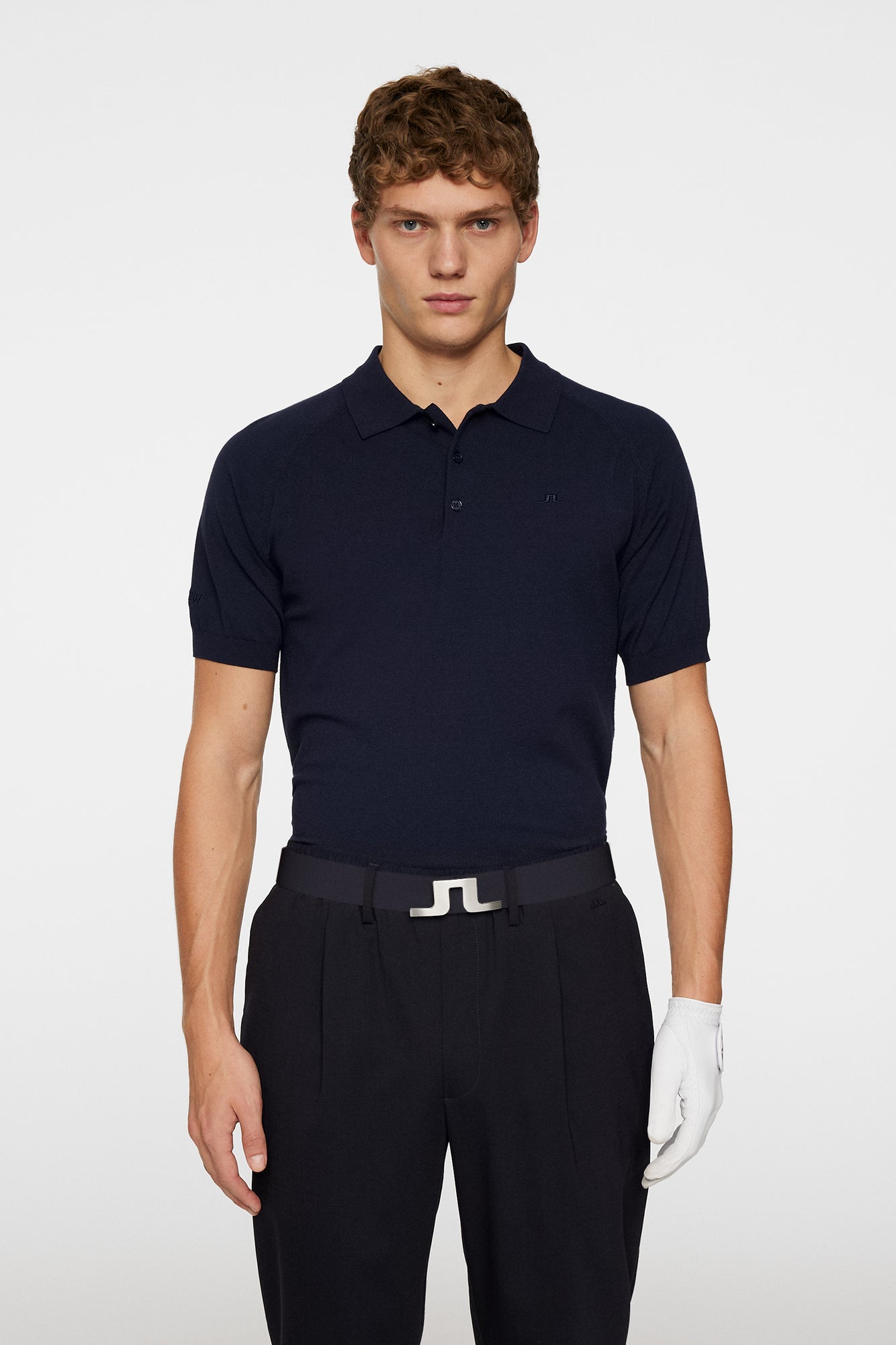 Men | Martin Knit Polo | JL Navy