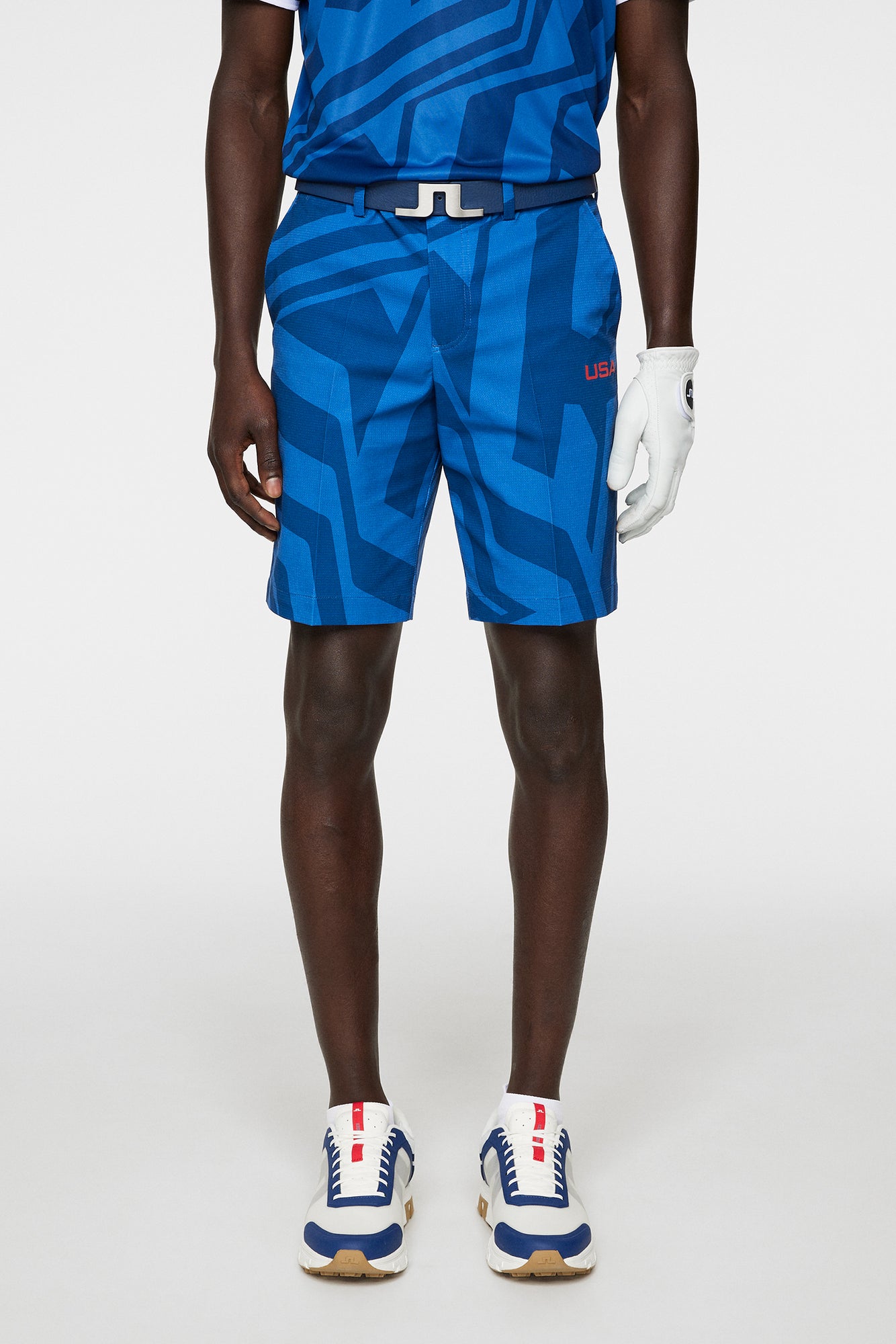 Men | Vent Shorts Print | US Golf Blue