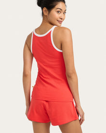 Womens | Izzy Short | Lipstick Red