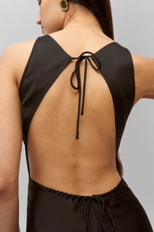 Womens | Lina Midi Dress | Black
