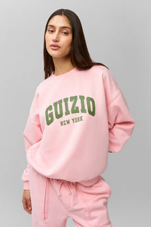 Womens | Guizio Fleece Crewneck | Ballet Slipper