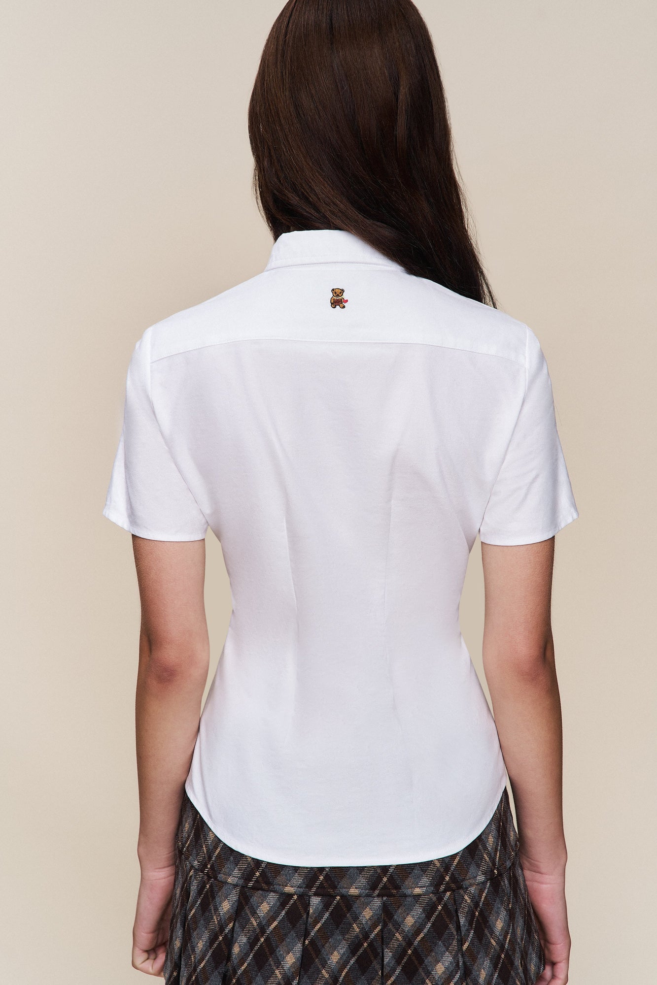 Womens | Classic Short Sleeve Oxford | White