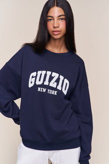 Womens | Guizio Fleece Crewneck | Navy
