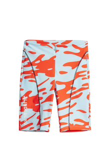 Francesca Print Short Tights in Neptune Atomizer by J.Lindeberg