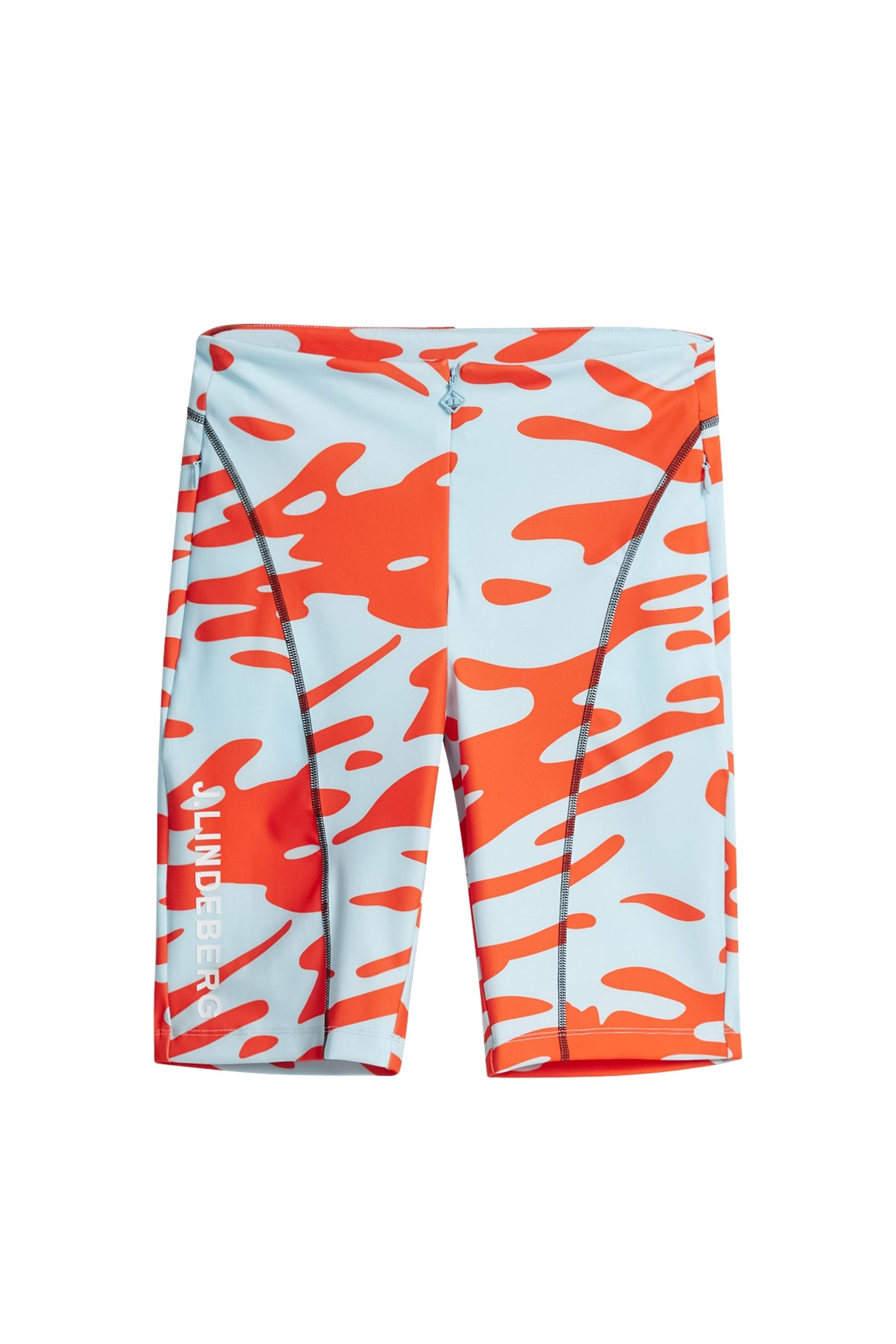 Francesca Print Short Tights in Neptune Atomizer by J.Lindeberg