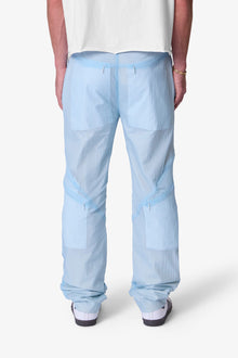 Ghosted Blue Pants | Light Blue