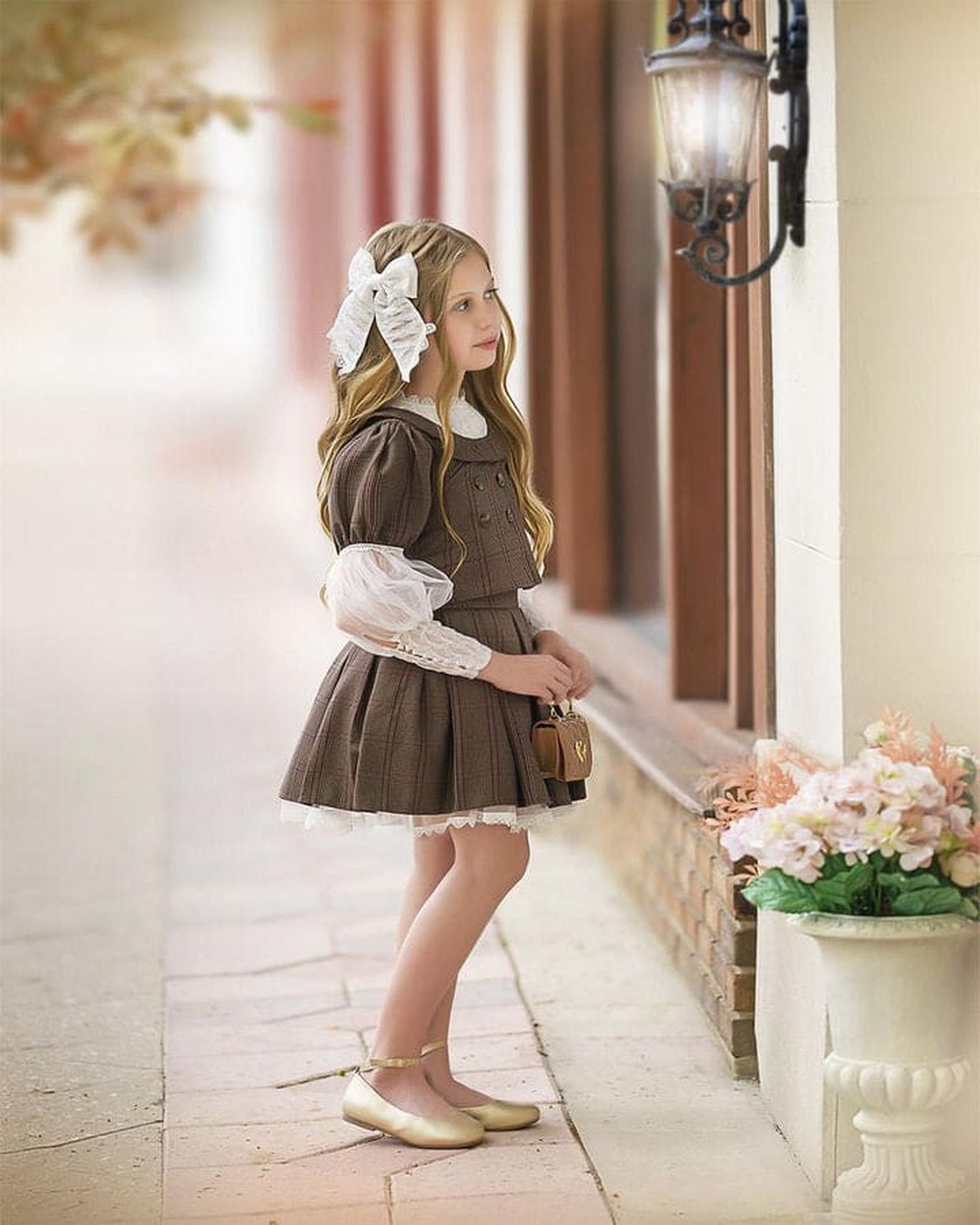 Girl | Blair Organza Hair Bow | White