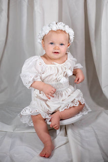 Girl | Blanca White Cotton Romper