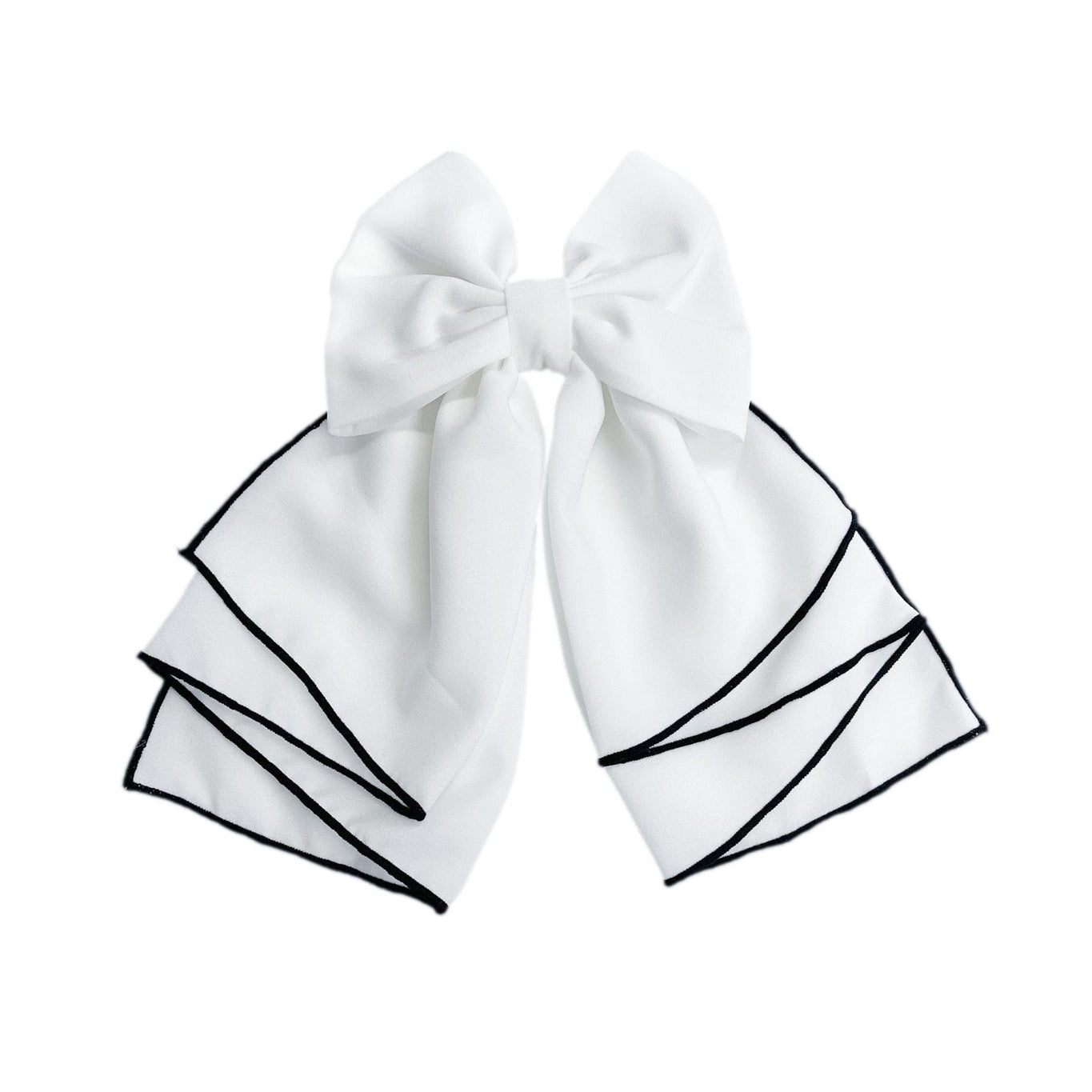 Girl | Gwen Cascading Hair Bow | White