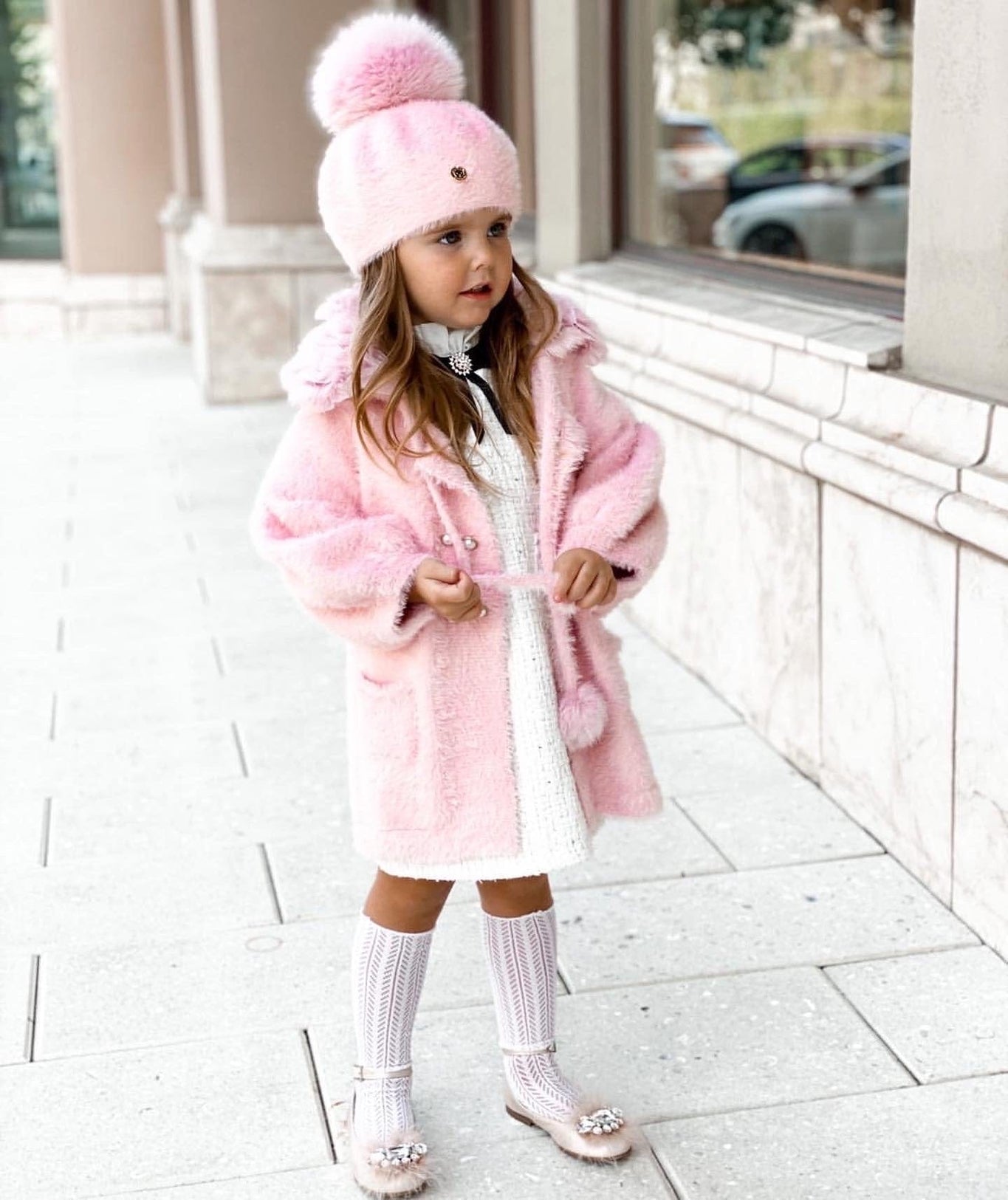 Girl | Milana Rose Beret | Pink
