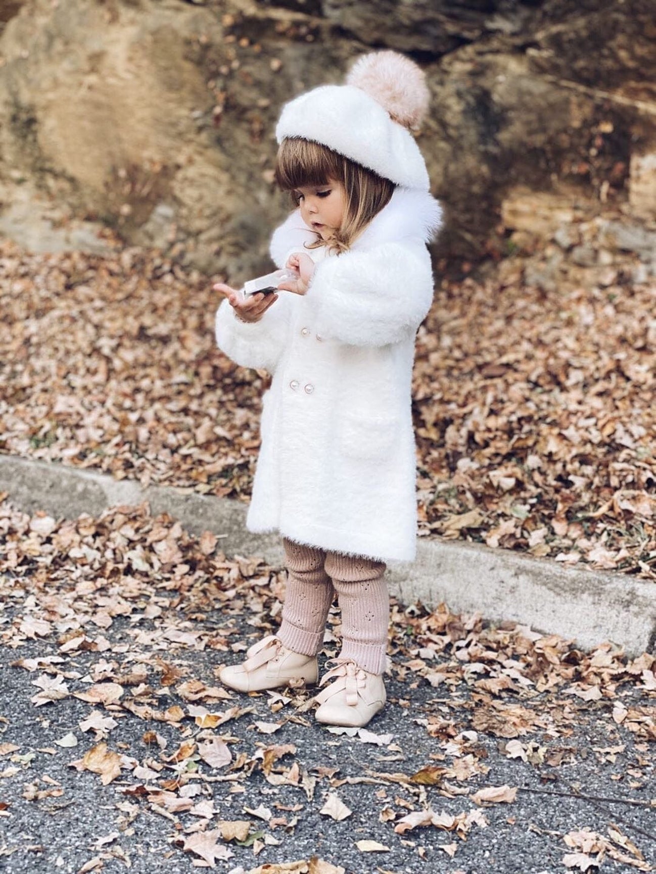 Girl | Milana Victoria Kids Beret | White