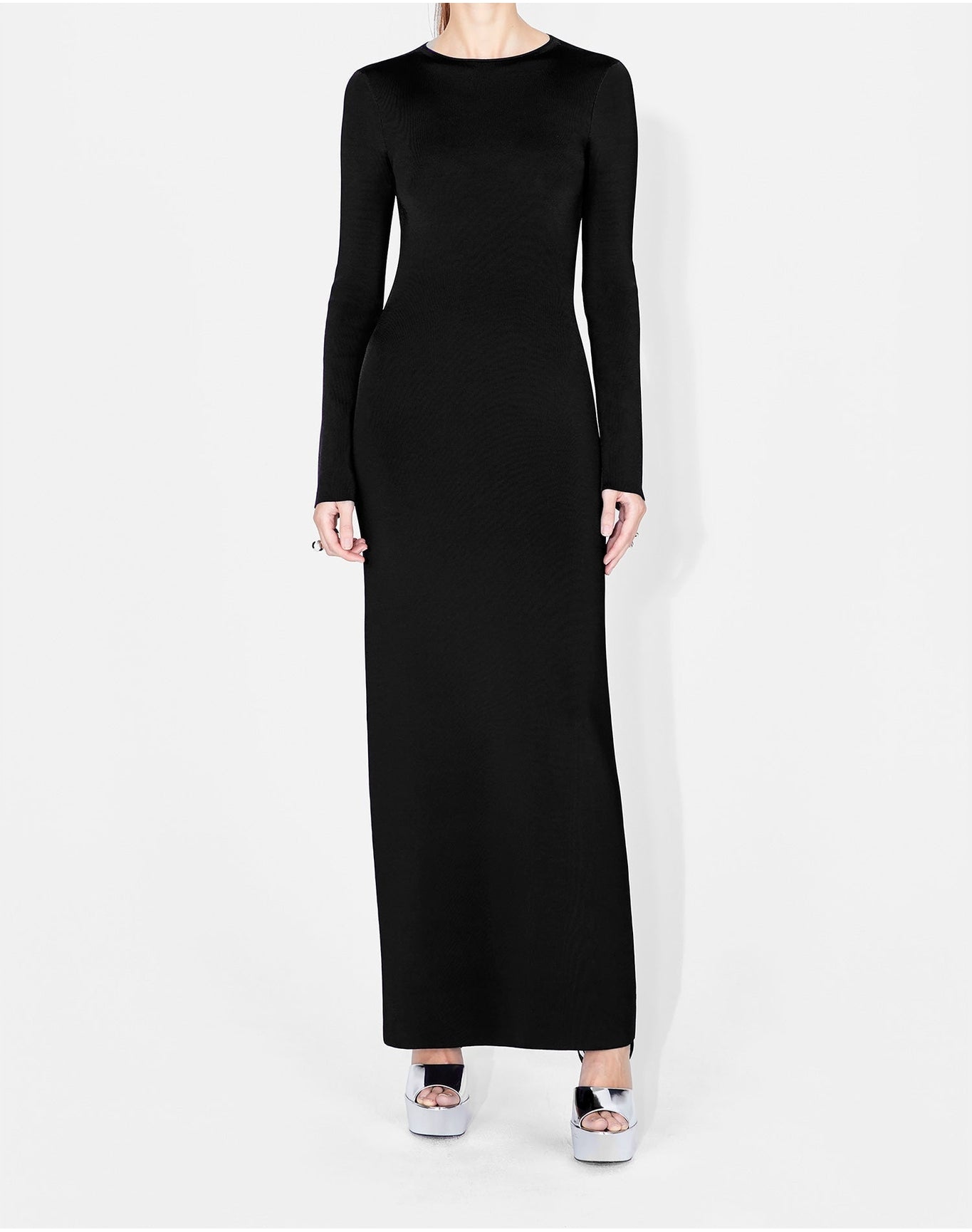 Globe Chain Vega Dress | Black