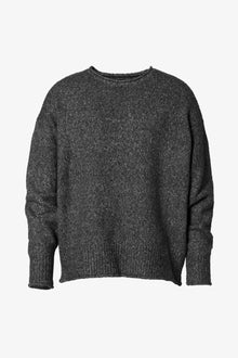 Grain Sweater | Black x Grey