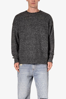 Grain Sweater | Black x Grey