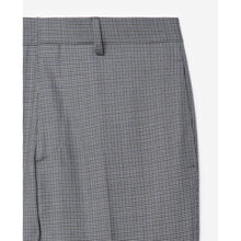 Gray Patterned Suit Pants In Wool | Men | Grey