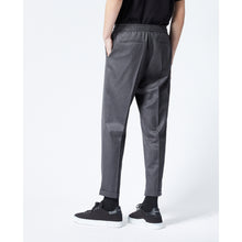 Gray Wool Pants With Elastic Band | Men | Dark Grey