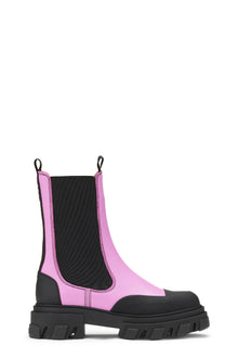 Green Chelsea Boots | Cyclamen