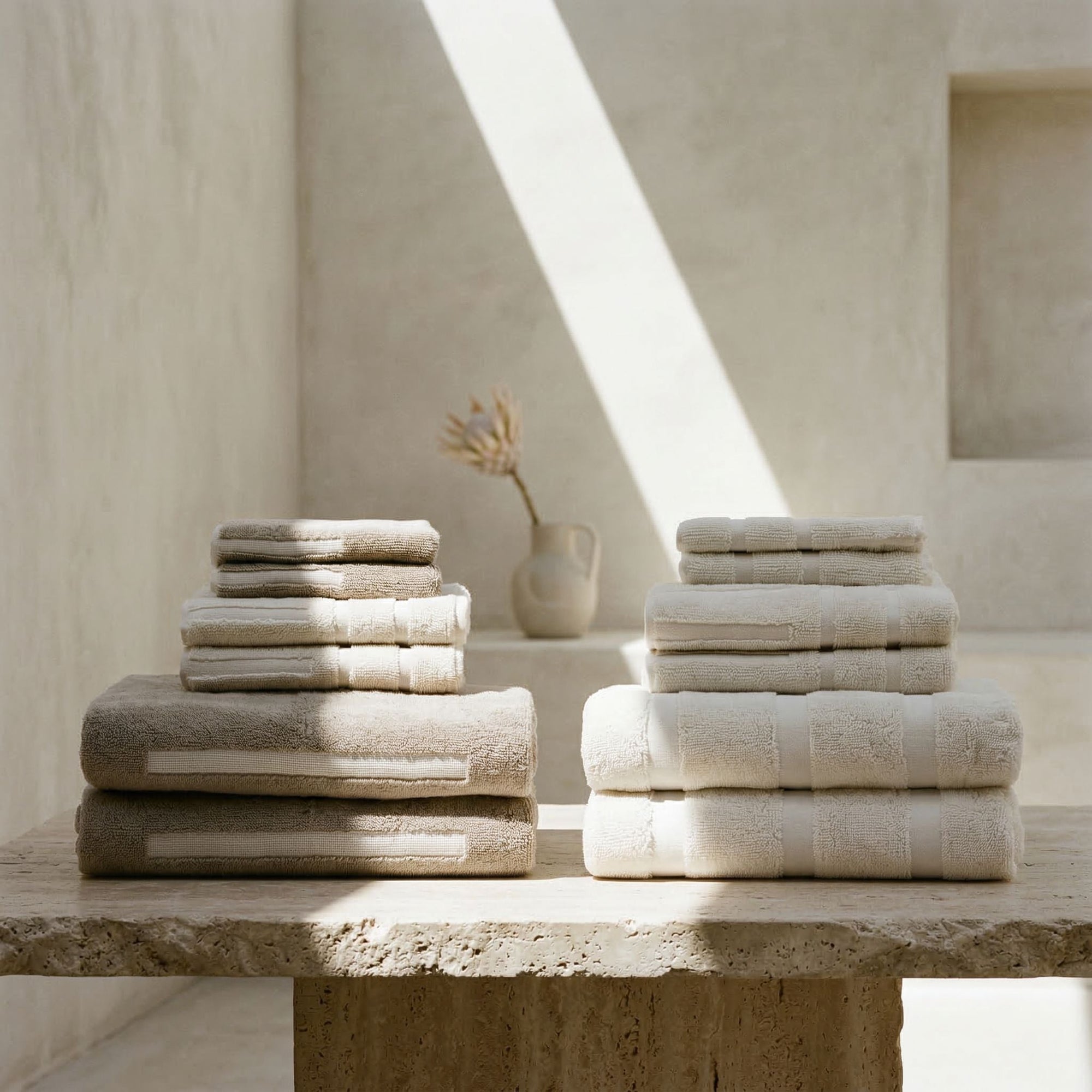Capri Australian Cotton Towels | Ecru