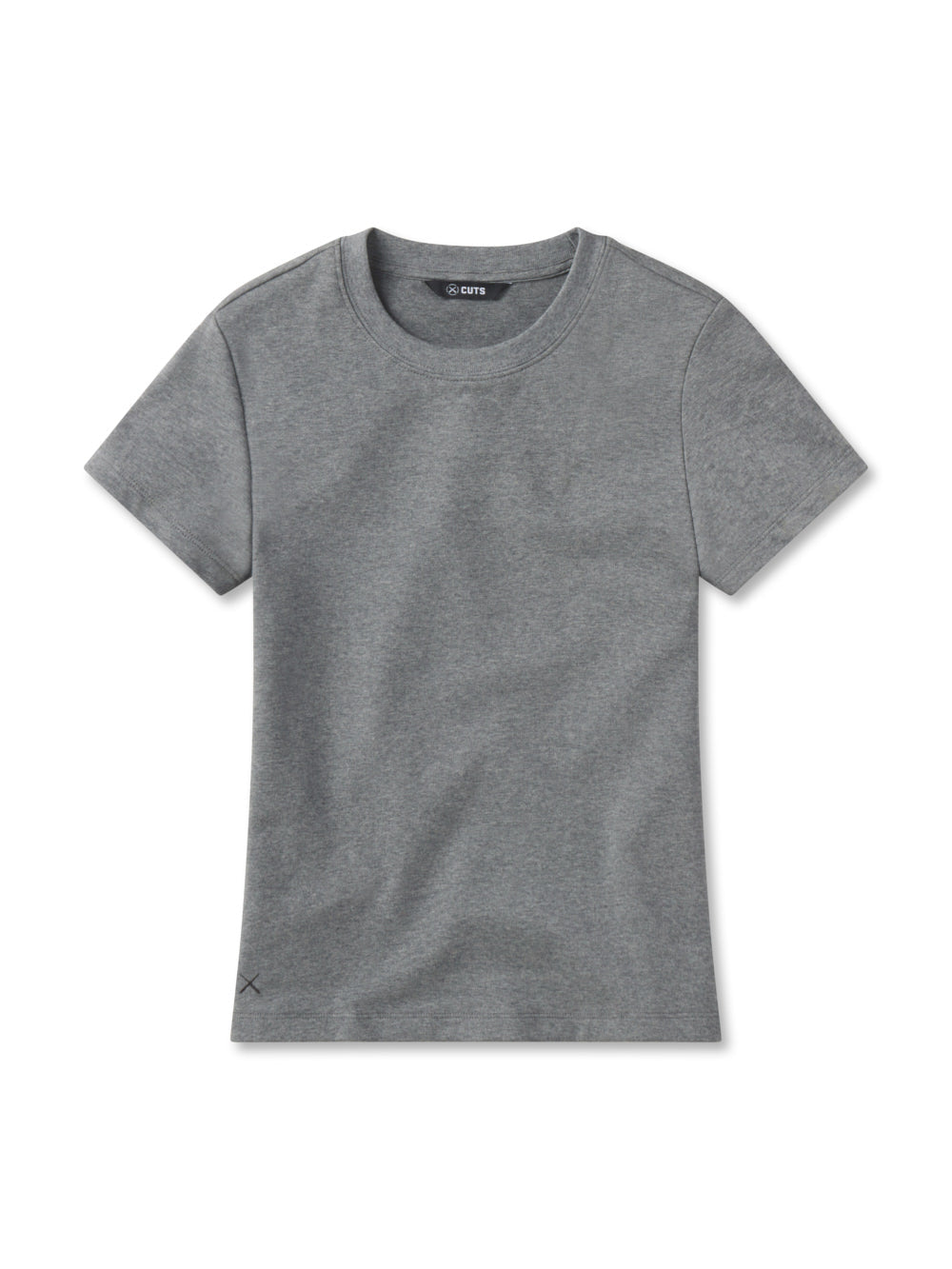 Womens | Tomboy Tee | Slim-Fit Tomboy-Cotton | Heather Grey