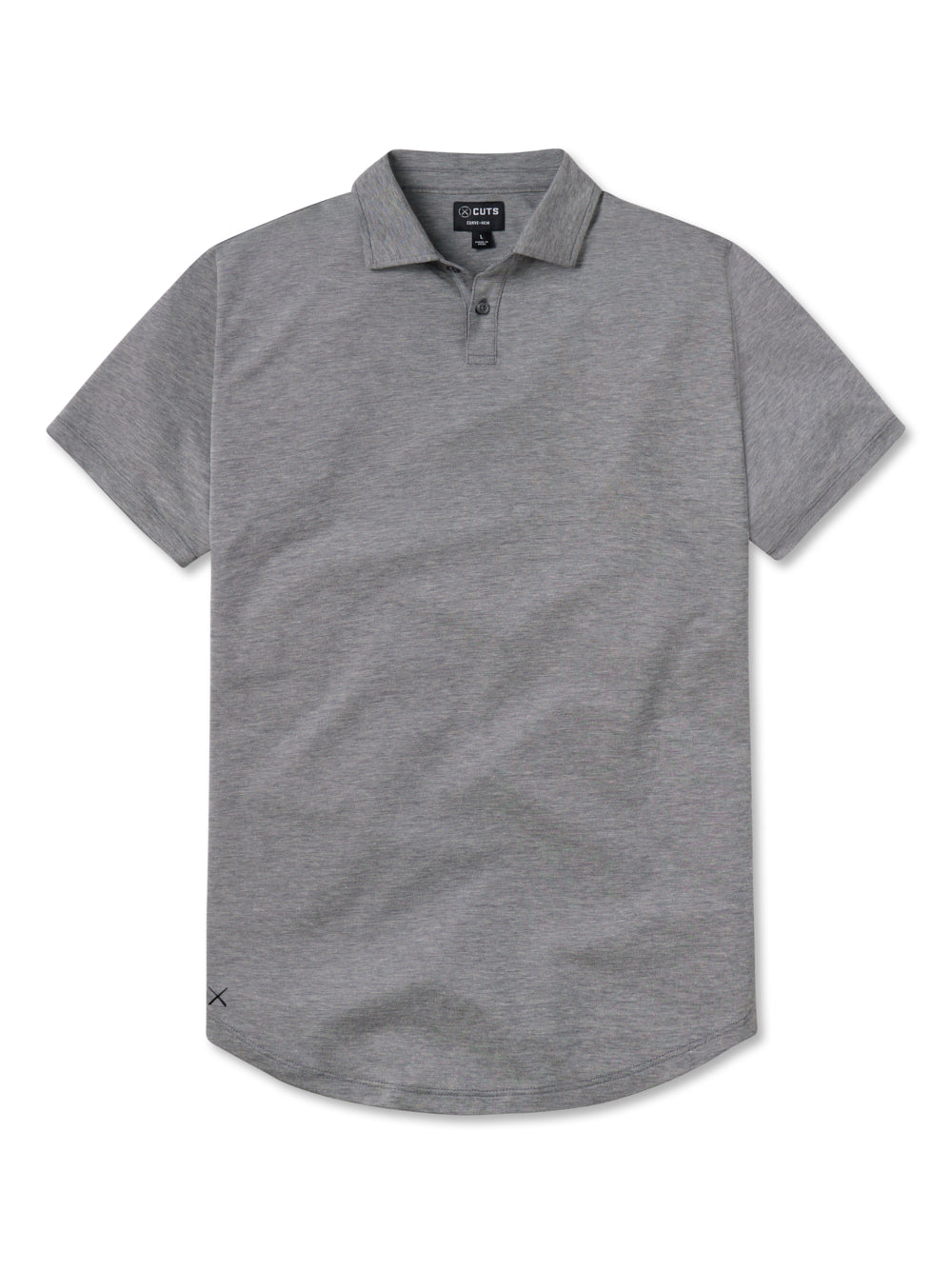 Mens | Universal Classic-Fit Pima Cotton Blend COZ Polo | Heather Pacific Blue