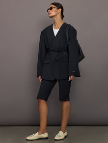 Aliyah Pants | Navy Melange