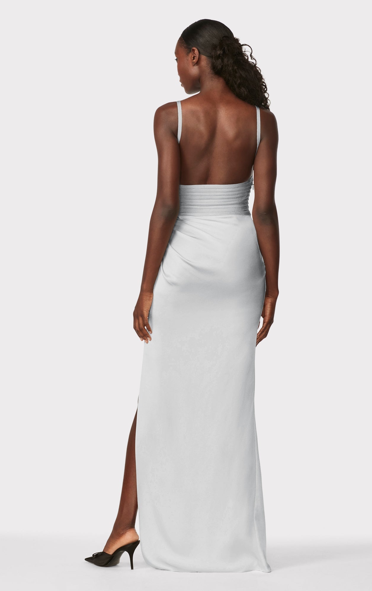 Hervé Léger X Law Roach Draped Cutout Gown | Mercury