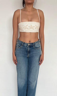 Hemant And Nandita | Ari Cotton Poplin Bandeau | White