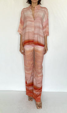 Womens | Asma Viscose Heavy Crepe Oversized Shirt | Multi