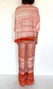 Womens | Asma Viscose Heavy Crepe Oversized Shirt | Multi