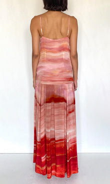Hemant And Nandita | Asma Viscose Natural Crepe Maxi Dress | Multi