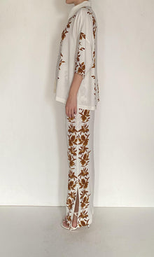 Hemant And Nandita | Ayra Viscose Heavy Crepe Oversized Shirt | Ivory