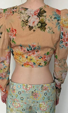 Hemant And Nandita | Jolie Cotton Gauze Top | Soft Nude