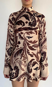 Womens | Lira Viscose Satin Mini Dress | Eggshell