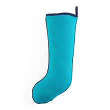 Peacock Stocking - back view