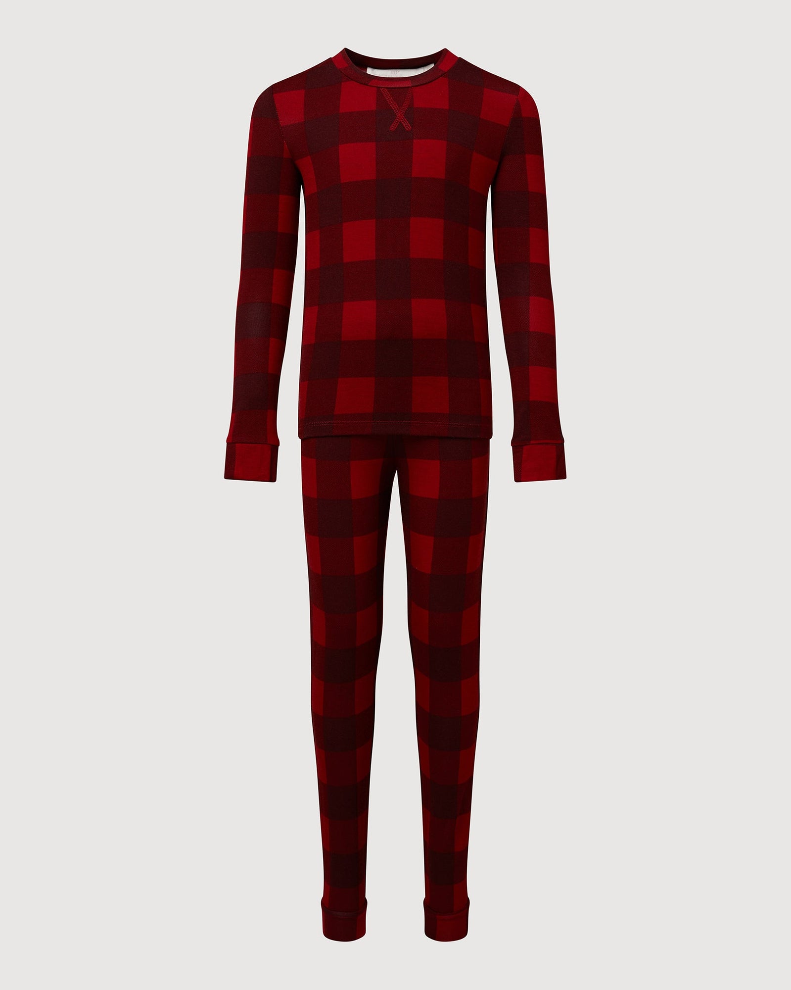 Kids Long Sleeve Pajamas | Red