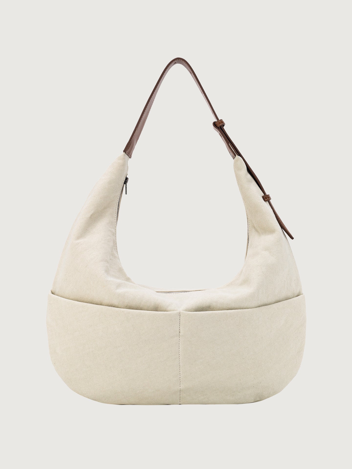 Terra Denim Tote Bag | Pale Flax