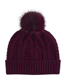 Sofia Cashmere | Women | Women's Hat | Burgundy