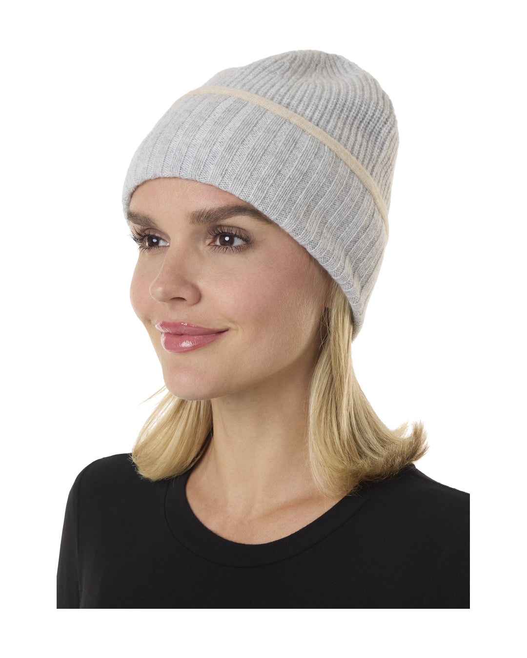 Amicale Cashmere | Women | Women's Hat | Light Grey