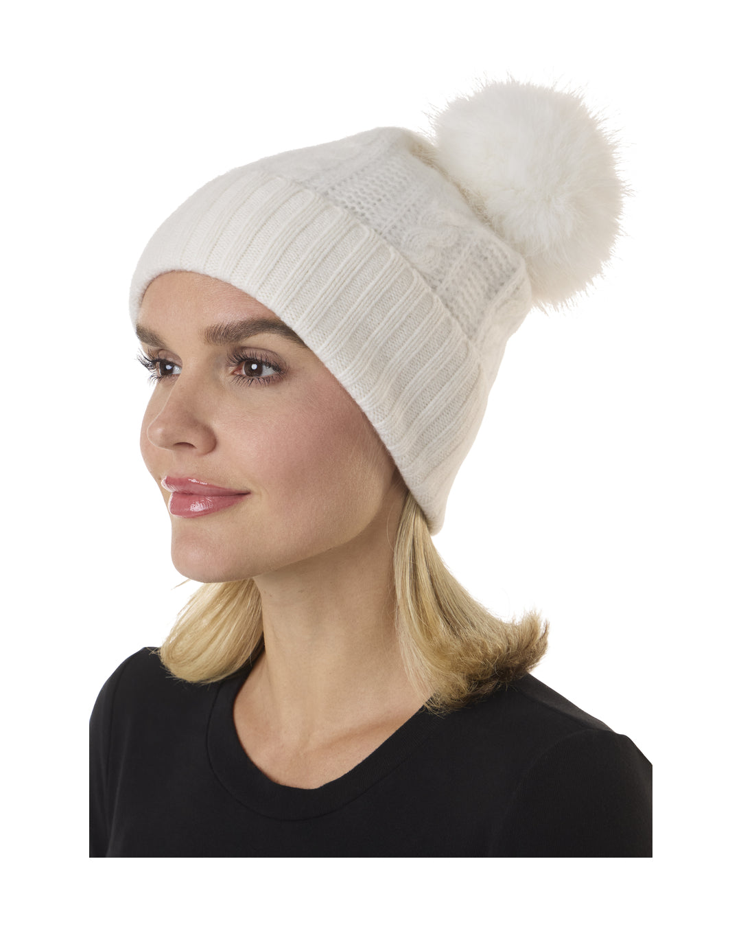 Amicale Cashmere | Women | Women's Hat | Ivory