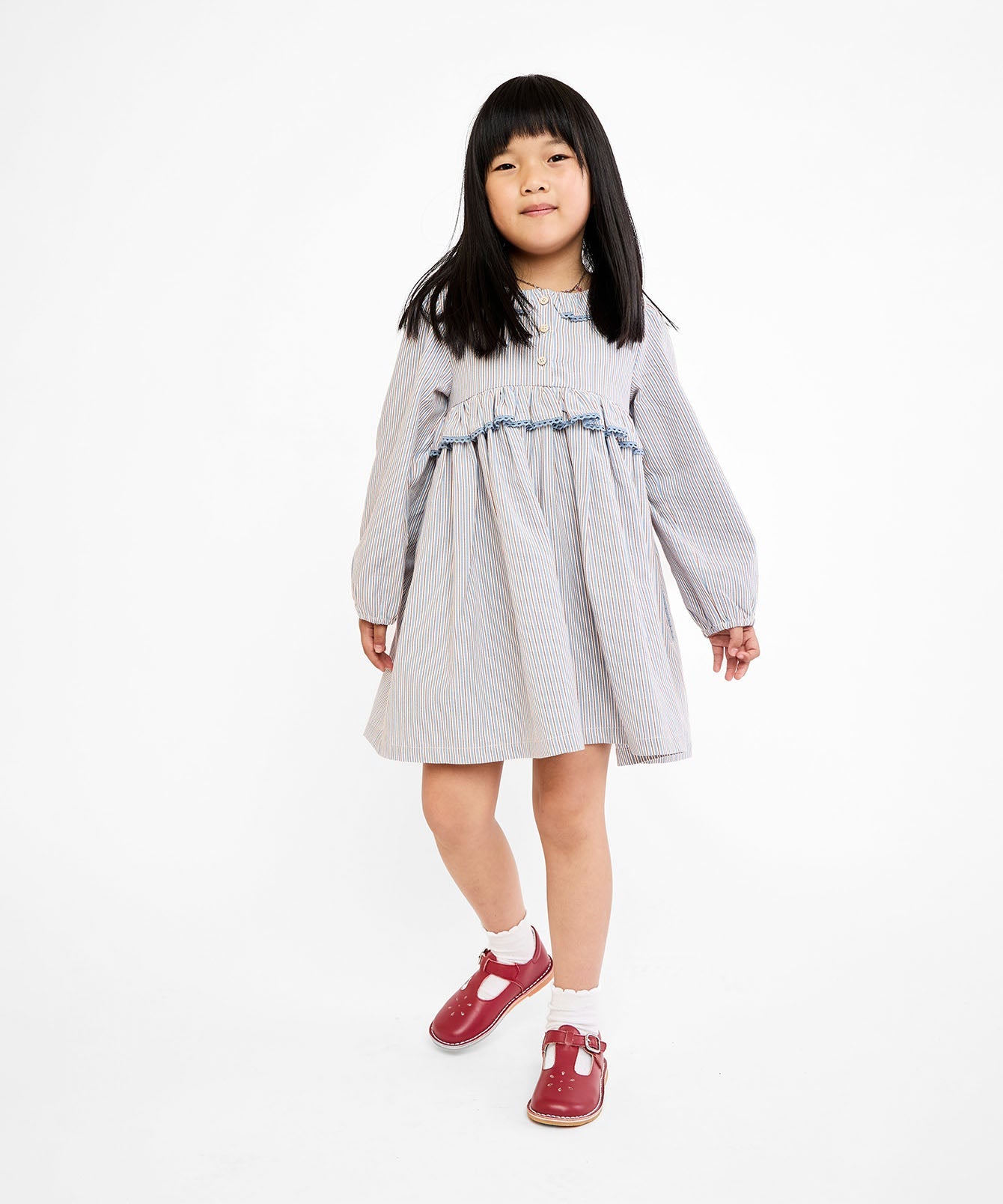 Girls | Hannah Dress | Multi/Blue