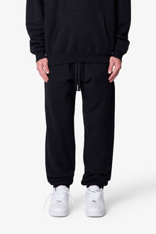 Heavy Basic Sweatpants | Black