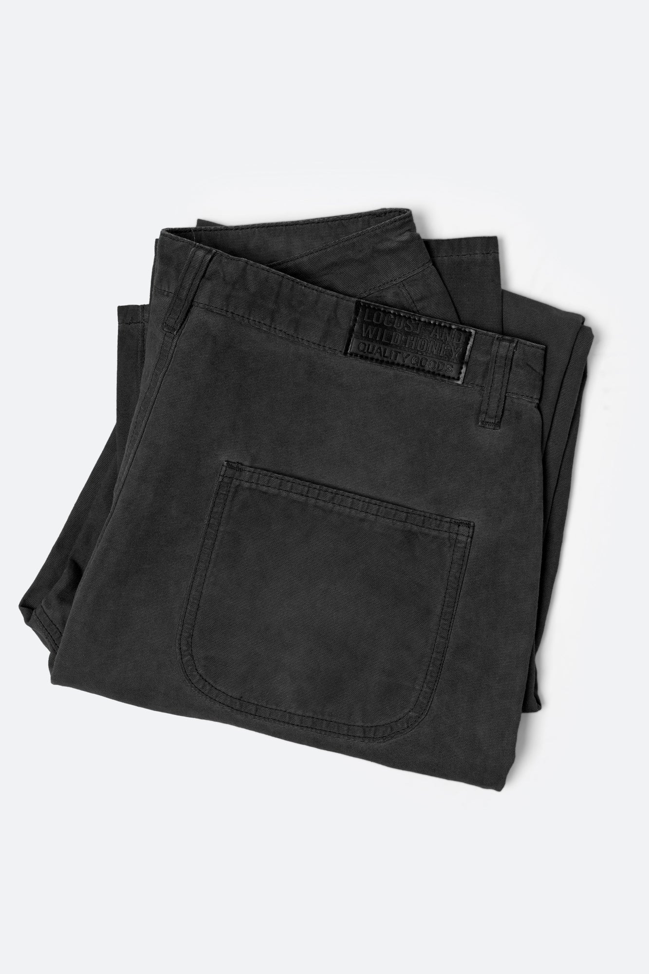 Heavy Laden Fatigue Pants | Vintage Black