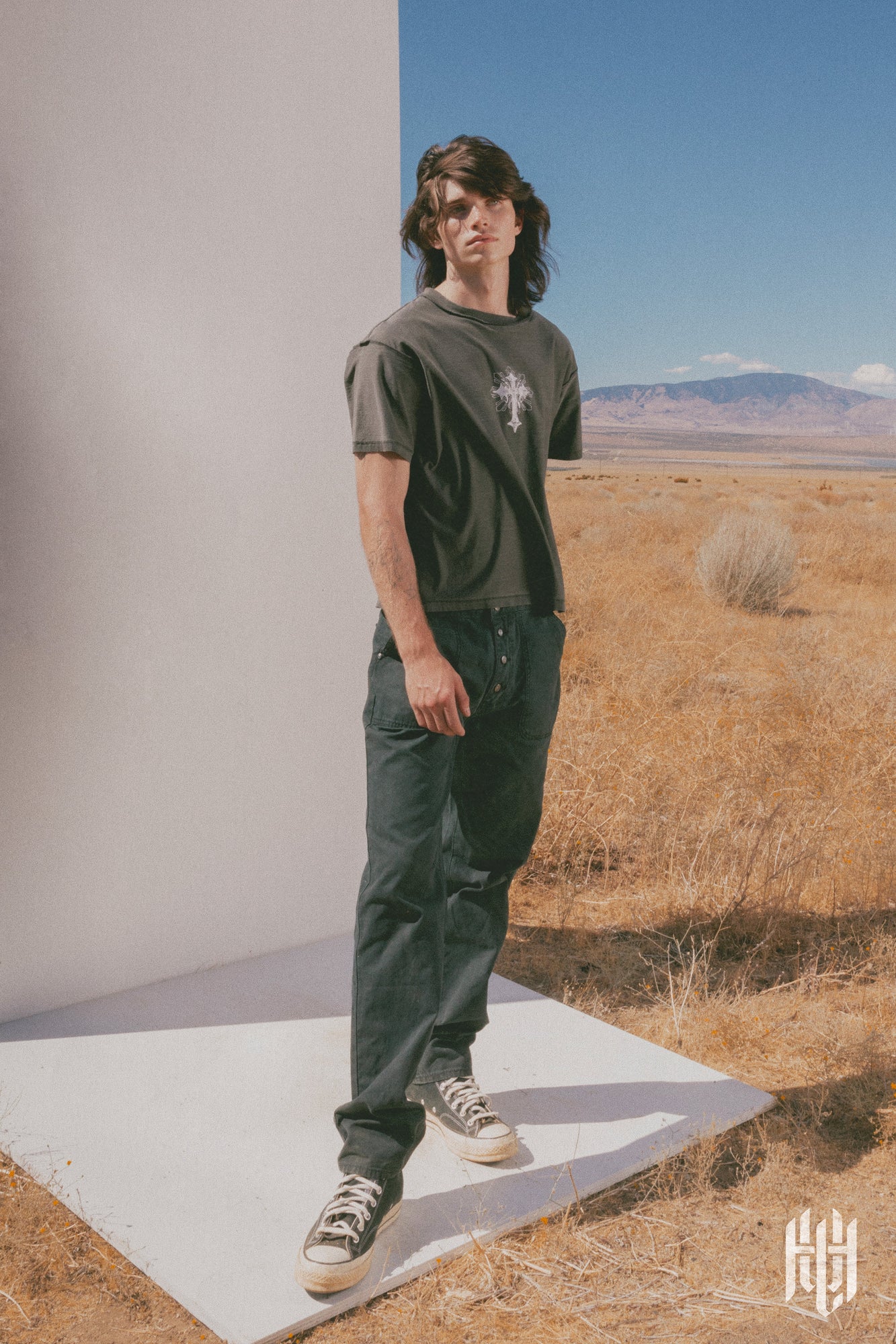 Heavy Laden Fatigue Pants | Vintage Black