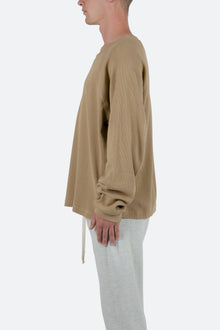 Heavy Thermal L x S Tee | Brown