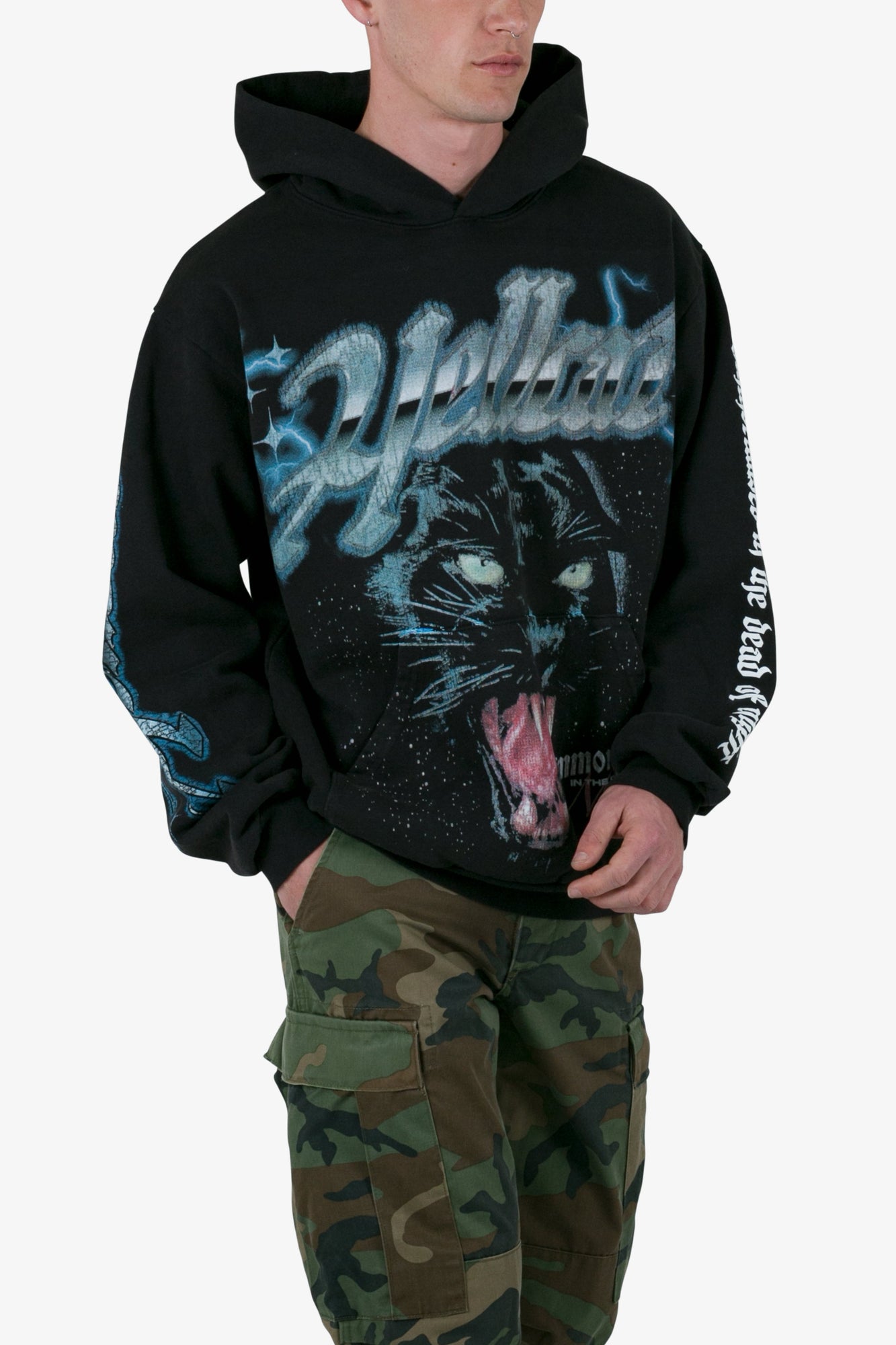 Hellcat Hoodie | Off Black