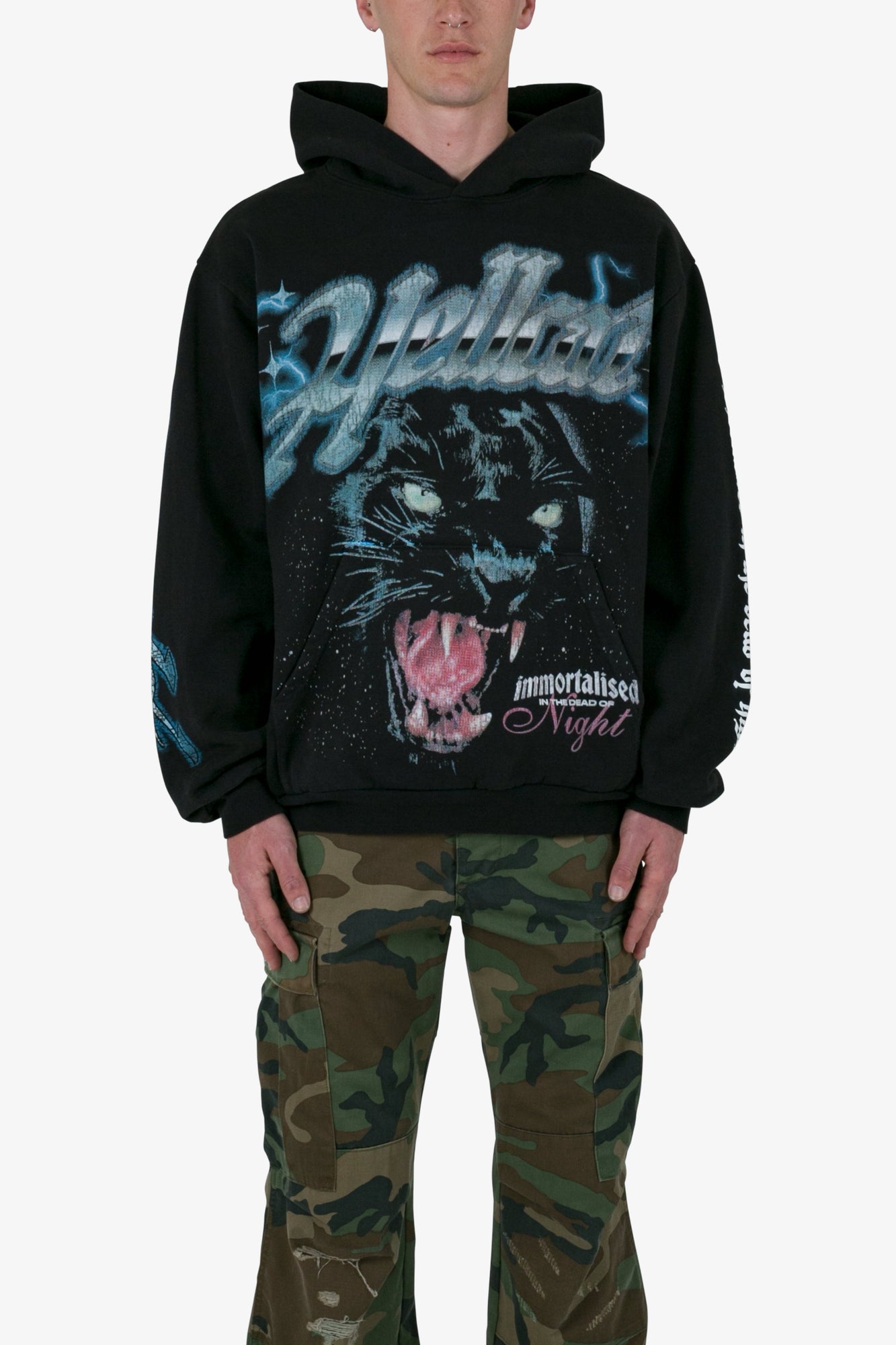 Hellcat Hoodie | Off Black