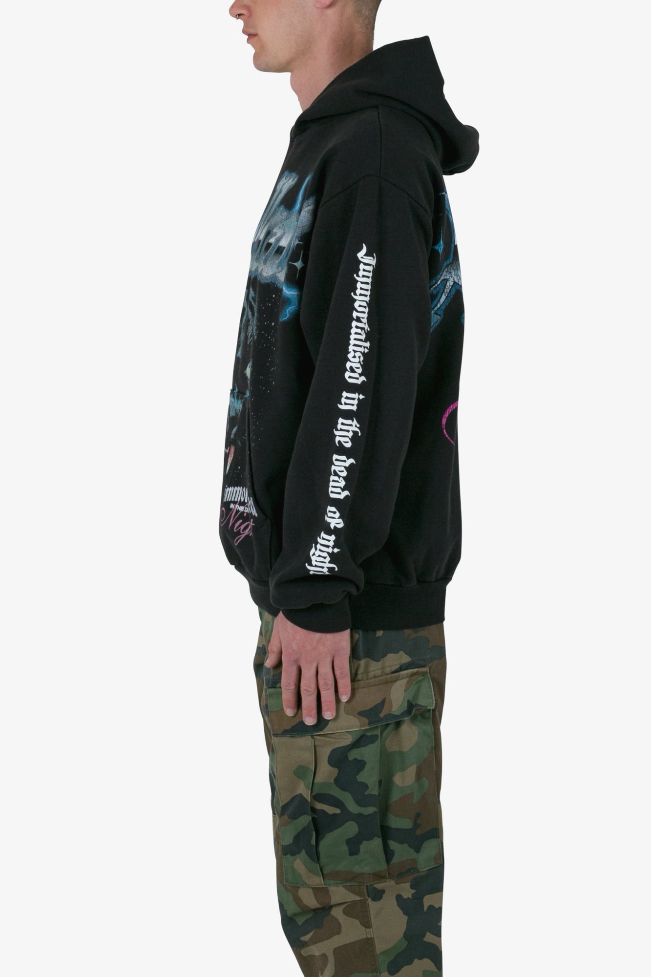 Hellcat Hoodie | Off Black