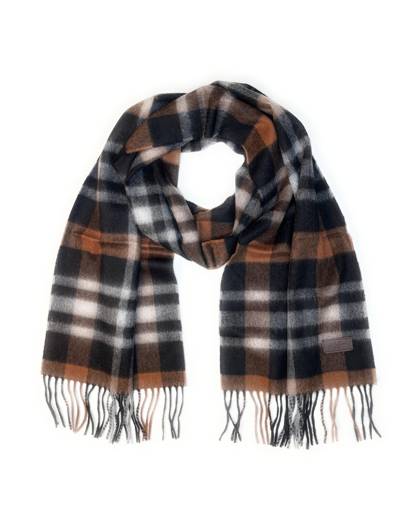 Hickey Freeman | Men | Scarf | Camel V1