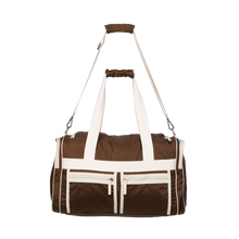 The Pleasing Pocketed Sports Bag | Brown