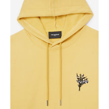 Hoodie With Embroidered Flower | Men | Light Yellow